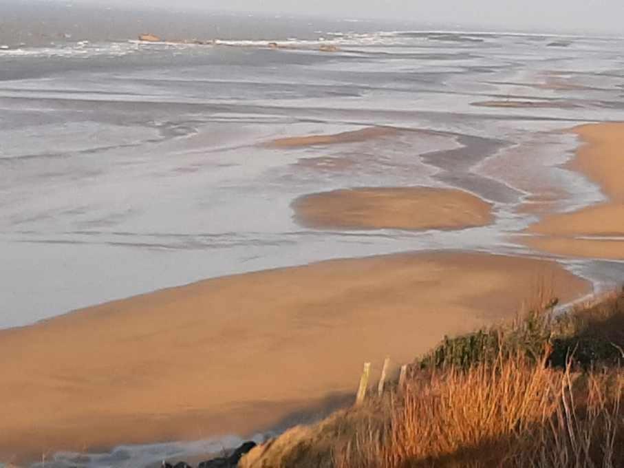 Les Heures Tranquilles - Vue Mer - 50M De La Plage Saint-Come-de-Fresne Exterior photo